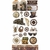 LDC036 - Die Cuts / Recortes Coleção STEAMPUNK 15,1x29,5cm - Litoarte