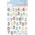 2021-58 - Adesivos Decorativos Números I 180g - Coleção Amor Eterno Baby - Decore Crafts - comprar online