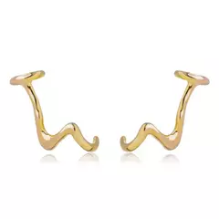 Brinco Orgânico com Pircing Fake