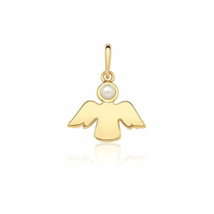 Pingente Anjo com Pérola