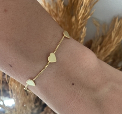Pulseira Corações na internet