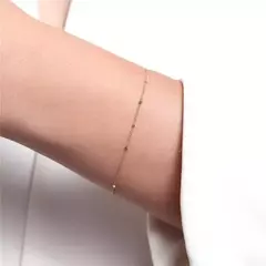 Pulseira Micro Esferas Achatadas - comprar online