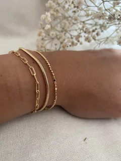 Pulseira Mini Chapinhas Redondas - comprar online