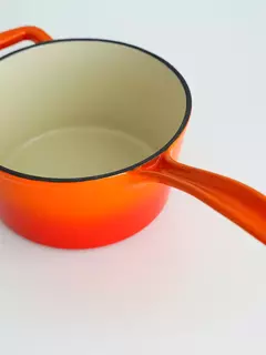 Batería de Cocina Hierro Enlozado Feuer Naranja 3 Piezas - comprar online