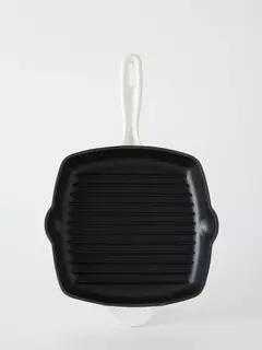 BIFERA DE HIERRO FUNDIDO ENLOZADO 26 CM BLANCA - comprar online