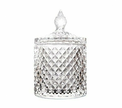 CARAMELERA CIRCULAR DE VIDRIO 15 CM - comprar online