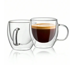 TAZA DOBLE VIDRIO 250 ML