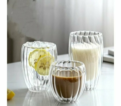 VASO LABRADO DOBLE VIDRIO 350 ML - comprar online