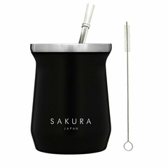 MATE SAKURA 236 ML CON BOMBILLA Y LIMPIADOR - Diseno Bazar