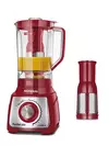 LICUADORA ROJA TURBO INOXIDABLE L-1200 POWER 1100 W 3L