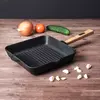 Sarten Grill Hierro Fundido 26×26 mango Madera BRIZOLL UCRANIA