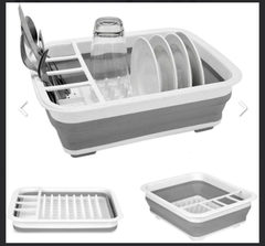 Escurridor de platos gris Plegable - comprar online
