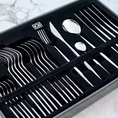 Set De 24 Cubiertos de Acero Inoxidable FOCUS - comprar online