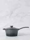 CACEROLA CON TAPA Y MANGO 18 CM GRIS - comprar online