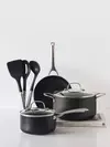 Batería de Cocina Oster Palladium 8 Piezas Negro