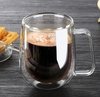 Jarro Doble Vidrio Tipo Bodum 280 ML SQUARE
