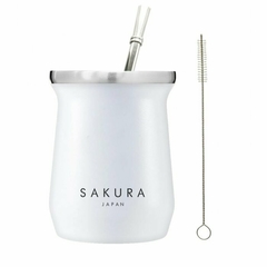 MATE SAKURA 236 ML CON BOMBILLA Y LIMPIADOR - comprar online