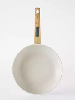 Sartén Antiadherente Granite Essential Crema 22cm - comprar online