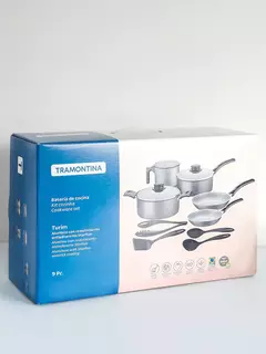 Batería de Cocina Turim Tramontina 9 Piezas - tienda online