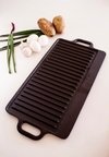 Plancha De Hierro 43cm Churrasquera Bifera Para 2 Hornallas