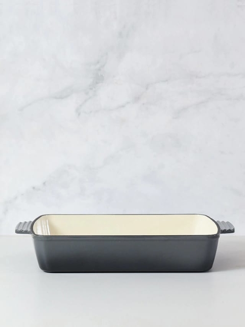 Fuente de Hierro Fundido Gris Esmaltado 34 x 24 cm FEUER