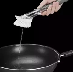 Cepillo Para Limpiar Platos Con Dispenser De Detergente en internet