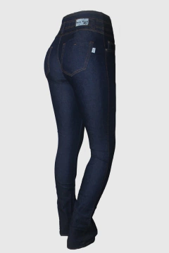 JEAN CON FAJA OXFORD AZUL OSCURO 52 al 60