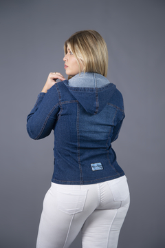 CAMPERA DE JEAN ELASTIZADA S al XXL - comprar online