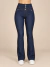 JEAN CON FAJA SEMI-OXFORD AZUL OSCURO 36 al 60