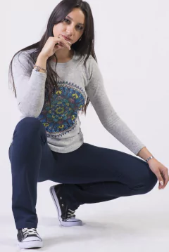 Imagen de CALZA CON FAJA RECTA 1 AL 7