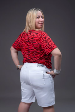 BERMUDA DE GABARDINA TALLE 2 AL 7 - comprar online