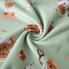 GAMUZADO PESADO ESTAMPADO OSITOS