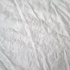 POPLIN LISO BORDADO - ZITTANA TEXTIL