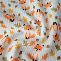 CORDEROY ESTAMPADO ZORROS en internet