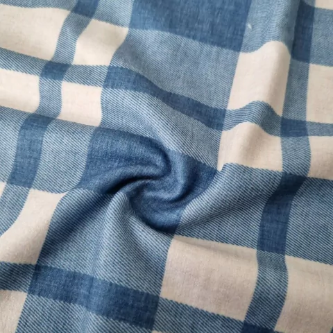 GAMUZADO PESADO ESTAMPADO CUADRILLE