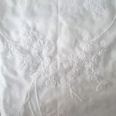 POPLIN LISO BORDADO - comprar online