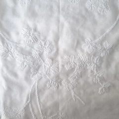 POPLIN LISO BORDADO - comprar online