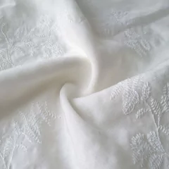 POPLIN LISO BORDADO - tienda online