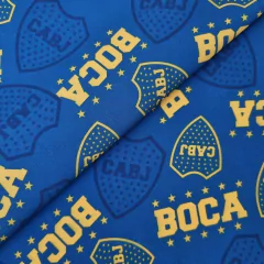 MICROFIBRA PLANA ESTAMPADA BOCA - comprar online