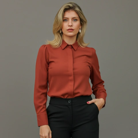 162 - Camisete glamour franzida - comprar online