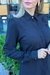 camisa em crepe com abertura na lateral (ref.158) - Fashion Vip | Alfaiataria Corporativa e Uniformes