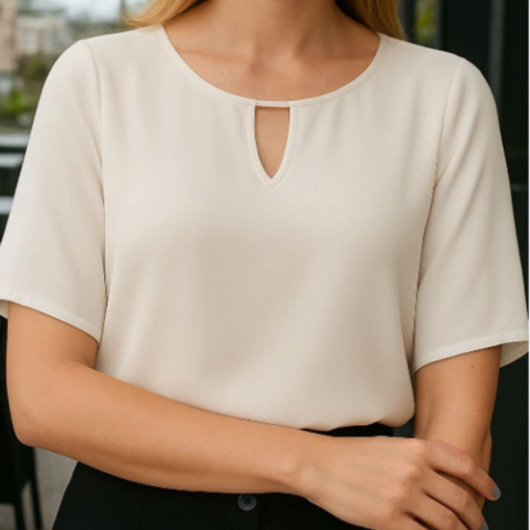 REF 253-1 BLUSA GOTA MANGA 3/4