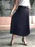 SAIA PLISSADA MIDI - REF 627 - comprar online