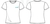 Camiseta Feminina Baby Look Manga Curta (Ref. 23)