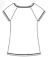 Blusa Confy Manga Raglan Curta Feminino (Ref. 243) - comprar online