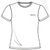 Camiseta Feminina Baby Look Manga Curta (Ref. 23)