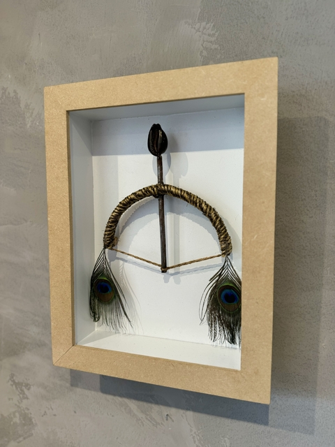 Quadro Mini Paramentas Orixás - Ofá de Oxossi
