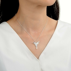 DJ700 DIJE CON CADENA PLATA 925 - Espíritu Joyas Oficial - Plata 925