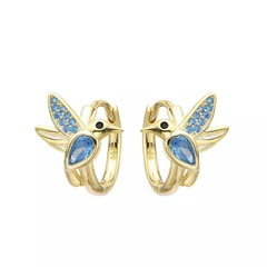ARO1701 AROS HUGGIES COLIBRÍ PLATA 925