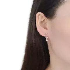 ARO1784 AROS PASANTES PLATA 925 - Espíritu Joyas Oficial - Plata 925